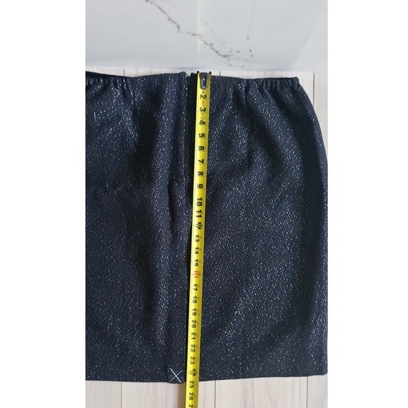 Talbots Skirts Bundle Women's 18 Black Floral Pencil Midi Skirt Lot 2 Career - Picture 5 of 7